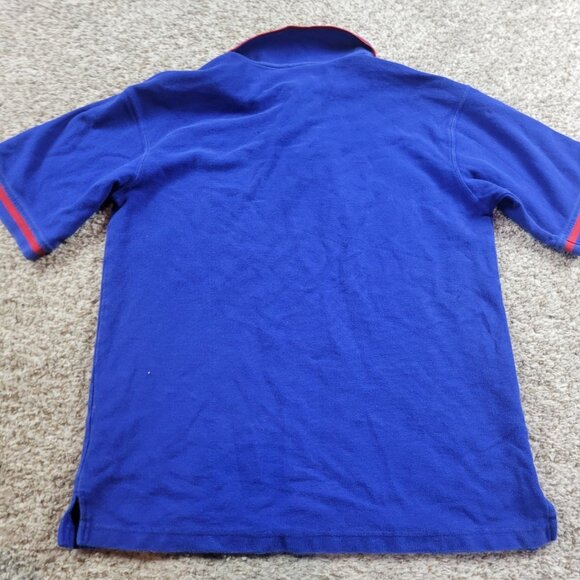 Vintage Chicago Cubs Polo Shirt Adult Medium Blue True Fan Short Sleeve - Picture 6 of 7